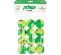 Sacchetto di 12 palline da tennis Prince Play & Stay - stage 1 Jaune TU