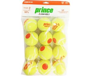Palline da tennis junior Prince Play&Stay Stage 2 12B