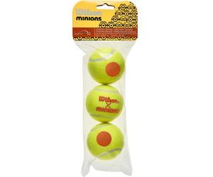 Palline da tennis junior Wilson Minions Stage 2 3P- orange