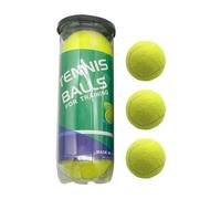 Palline da tennis pressurizzate, confezione da 3: palline da allenamento morbide per migliorare le abilità, ideali per principianti e giocatori avanzati | Palle da tennis di lunga durata