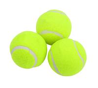 Palline da tennis sfuse da 3 pezzi, palline da tennis da allenamento altamente elastiche senza pressione per allenamenti da competizione per principianti