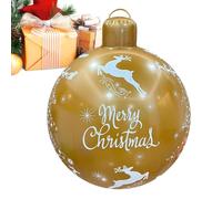 Palline decorative gonfiabili riutilizzabili con renne di Babbo Natale
