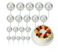 Palline decorative per torte e feste, 20 pezzi, per compleanni e matrimoni