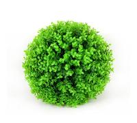 Palline di artificiale, rotonde, palline di bosso finte, simulate piante verdi, palline topiaria verdi da esterno, palline artificiali da appendere per casa, supermercati e centri commerciali