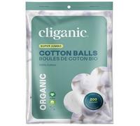 Palline Di Cotone Super Jumbo Organiche 200 Pezzi Di Cliganic