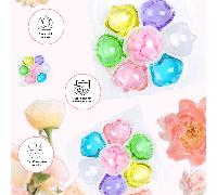 Palline di detersivo in gel per il bucato 7-in-1, 1/30/40/50pezzi, palline di bucato profumate, palline per eliminare gli odori e prevenire le macchie, disinfettanti, rimuovono gli acari della polvere