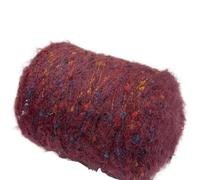 Palline di filato di lana di medio spessore a pois colorati for lavorare a maglia e all'uncinetto a mano - Filato di lana morbido da 500 g for sciarpe e lavori artigianali(U)