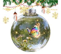 Palline di Natale - 3D acrilico carino decorazione per la casa - tartaruga delfino uccello ornamenti natalizi palle | per feste, vacanze, soggiorno, mensola da parete, auto, fattoria, ufficio, patio