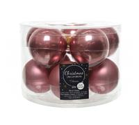 Palline di Natale da Appendere in Vetro 6 cm. Set di 10