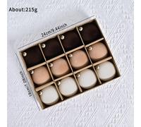 Palline di Natale Decorative 12pz per Albero Festivo da Appendere e Atmosfera Fe