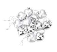 Palline di Natale Decorazione Appendere 12/24 Pezzi 3-4 Cm Decorazione Albero Di Natale Palla Pallina Plastica Appesa Ornamenti Decorazioni For La Casa Capodanno Navidad(D5-12pcs 4cm)