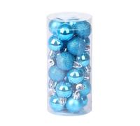 Palline di Natale Decorazione Appendere 12/24 Pezzi 3-4 Cm Decorazione Albero Di Natale Palla Pallina Plastica Appesa Ornamenti Decorazioni For La Casa Capodanno Navidad(A4-24pcs 3cm)