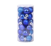 Palline di Natale,Decorazioni Albero 12/24 Pezzi 3-4 Cm Decorazione Albero Di Natale Palla Pallina Plastica Appesa Ornamenti Decorazioni For La Casa Capodanno Navidad(A1-24pcs 3cm)