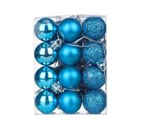 Palline di Natale,Decorazioni Albero 12/24 Pezzi 3-4 Cm Decorazione Albero Di Natale Palla Pallina Plastica Appesa Ornamenti Decorazioni For La Casa Capodanno Navidad(B1-24pcs 3cm)