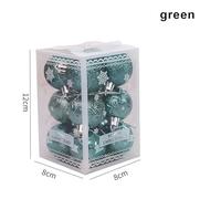 Palline di Natale,Decorazioni Albero 12/24 Pezzi 3-4 Cm Decorazione Albero Di Natale Palla Pallina Plastica Appesa Ornamenti Decorazioni For La Casa Capodanno Navidad(C3-12pcs 4cm)