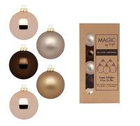 Palline di Natale in vetro, 4 cm x 36 pezzi, in scatola di cartone, piccole palline eleganti