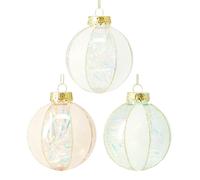 Palline di Natale in vetro da 8 cm, 12 pezzi
