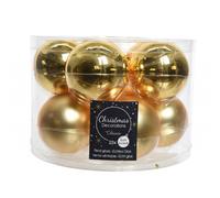 Palline di Natale in Vetro Diam 6 cm Set di 10