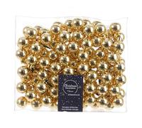 Palline di Natale in vetro dorato da 20 mm su filo lucido - piccole decorazioni per albero di Natale
