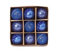 Palline di Natale leggere 8 cm decorazioni perfette per feste in casa e ufficio
