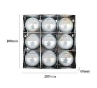 Palline di Natale Palline di Perle Leggere Albero di Natale Pvc Diametro 6cm Bau