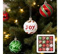 Palline di Natale Robuste Ed Eleganti Da Appendere All'albero di Natale,