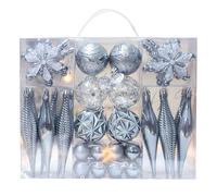 Palline di Natale vibranti 6 cm addobbi per gioiose per decorazioni natalizie se
