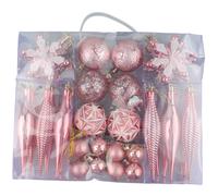 Palline di Natale vibranti 6 cm addobbi per gioiose per decorazioni natalizie se