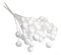 Palline di neve per finestre, 41 cm, facili da appendere | Robusta struttura in schiuma, uso di lunga durata, infrangibile, sicuro per i bambini, design a palla di neve bianca