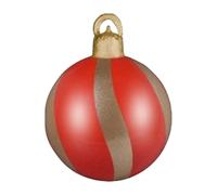 Palline di ornamento gonfiabili, palle di ornamento gonfiabili all'aperto - Ornamenti gonfiabili di Natale impermeabili | Palline gonfiabili all'aperto degli ornamenti di Natale da 24 pollici per il