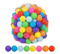 Palline Di Piscina A Sfere Morbide Per Bambini,50 Palline Da Biliardo Di Plastica Colorate,Antiestrusione,Superficie Liscia,Nessun Bordo Tagliente,Non Tossico,Set Da Gioco Multi-pack Adatti Ai Bambini