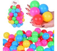 Palline di plastica colorate per piscina di gioco 50 pezzi 6 cm
