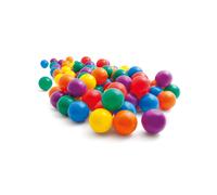 Palline di plastica piccole Intex Fun Ballz con borsa per la sicurezza e lo stoccaggio per piscine di palline, recinti e piscine da giardino mult