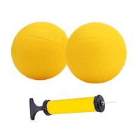 Palline di ricambio Spike Mini pallavolo gialle per sport all'aria aperta,