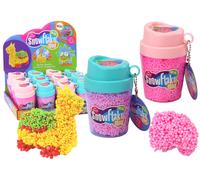 Palline di schiuma rosa Squishy nel contenitore