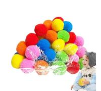 Palline di Spugna per Acqua - Spugna Riutilizzabile Palle D'Acqua per Piscina | Compatte Palline Idratanti, Gioco Interattivo Genitori-Figli per Spiagge Parchi Acquatici Piscine