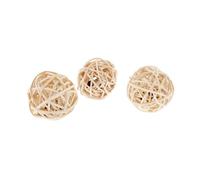 Palline di Vimini con Catnip 5 cm Ferribiella - 3 pz - Giochi per gatti - 1° ORDINE? scegli lo sconto BZR5 / BZR20 + 200 punti fedeltà