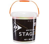 Lotto di 60 palle da tennis Dunlop stage 2 Jaune TU