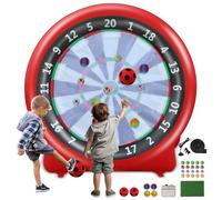 Palline gonfiabili del bordo delle freccette di calcio,Dartboard gigante gonfiabile,Freccette da golf Kick Darts,Lanciare Darts Gioco con Pompa,Giant Dart Board Target Yard Giochi