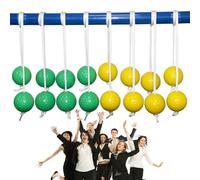 Palline Ladder | Set di 6 palline per prato ed esterno,Attrezzature portatili interattive per esercizi, pratiche, libero all'aperto, giardino, pic-nic, raduni amichevoli