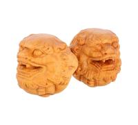 Palline Massaggio per Mano in Legno 2 Pezzi Marrone