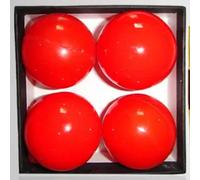 Palline Moltiplicanti Magia da 1 a 4 Rosse e Bianche in Gomma Morbida