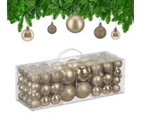 Palline Natalizie Colorate Decorazioni Palle Natale Addobbi Festa Chic Set 76