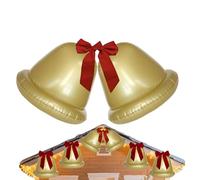 Palline natalizie gonfiabili all'aperto - Campana gigante gonfiabile natalizia, coppia di feste stagionali per giardino terrazza soggiorno