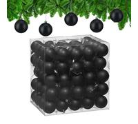 Palline Natalizie Opache Palle Decorazioni Addobbi Albero Natale ∅ 6cm Set 100