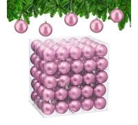 Palline Natalizie Opache Palle Decorazioni Addobbi Albero Natale ∅ 6cm Set 100