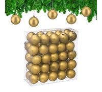 Palline Natalizie Palle Decorazioni Colorate Addobbi Albero Natale ∅ 6 cm Set 50