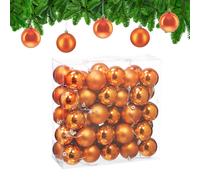Palline Natalizie Palle Lucide Opache Addobbi Albero Natale ∅ 6 cm Set 50 Sfere