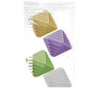 Palline per bucato, confezione da 4 pezzi, in TPR multicolore, design anti-nodo, per una pulizia migliorata, delicate sui tessuti, riutilizzabili per tutti i vestiti