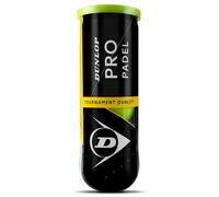 DUNLOP Pro Padel - Palline da padel per competizioni e tornei (lattina 1x3)